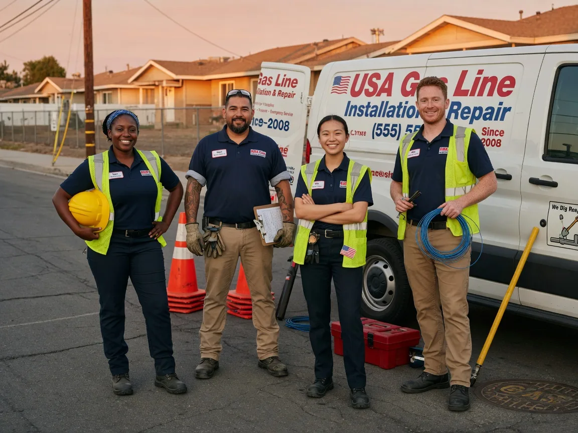 Gas Line Installation company in Strandquist, MN